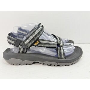 Teva Hurricane XLT2 Women's Size 8 Gray Black Strappy Hiking Sport Sandals